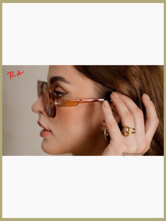 Oversized Retro Square Aviator Sunglasses UV400 Protection for Women